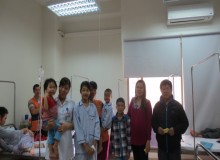 Công ty MDI đi từ thiện tại bệnh viện Huyết học truyền máu trung ương