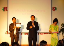 Một số hình ảnh lễ tổng kết năm 2012 tại văn phòng Hà Nội