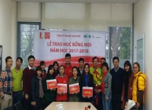 Lễ trao học bổng MDI năm học 2017-2018 